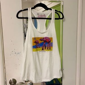 Star Wars NEFF women’s tank top with AT ATs in XL